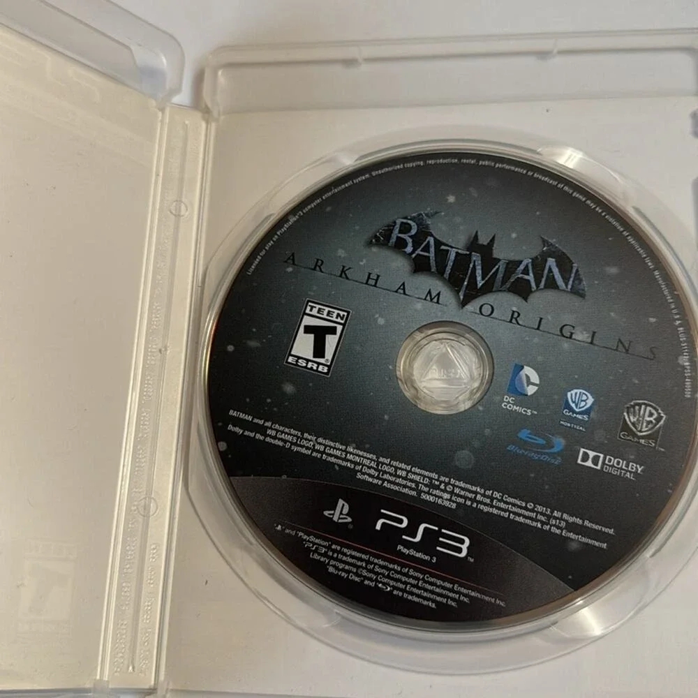 PS3 Batman: Arkham Origins (Sony PlayStation 3, 2013) USED